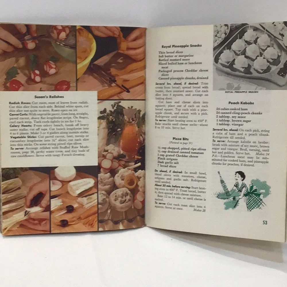 1958 Good Housekeeping appetizer recipe booklet